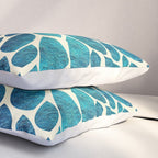 Petal Burst - Turquoise Pillow Sham Gallery Image 3