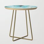 Aqua Sea Stone Side Table Gallery Image 1
