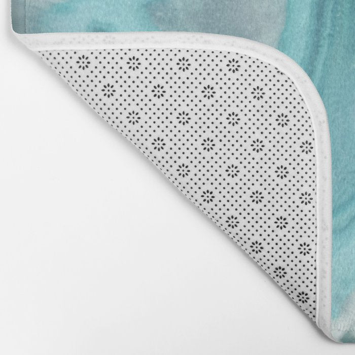 Aqua Sea Stone Bath Mat Gallery Image 2