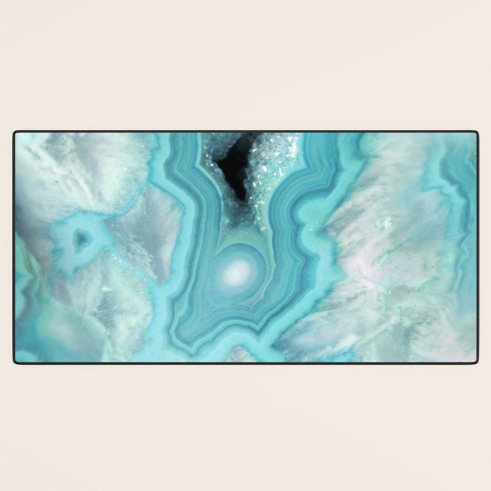 Aqua Sea Stone Desk Mat Gallery Image 3