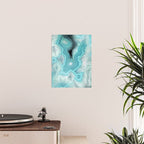 Aqua Sea Stone Poster Gallery Image 2