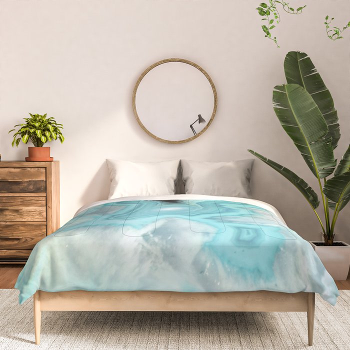 Aqua Sea Stone Comforter Gallery Image 3