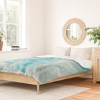 Aqua Sea Stone Duvet Cover Gallery Image 2