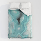 Aqua Sea Stone Duvet Cover Gallery Image 6