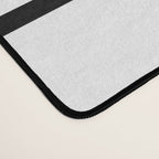 Minimalist Line Stripes Black And White Stripe Nautical Lines Drawing Desk Mat Gallery Image 4