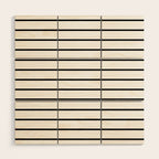 Minimalist Line Stripes Black And White Stripe Nautical Lines Drawing Wood Wall Art Gallery Image 1