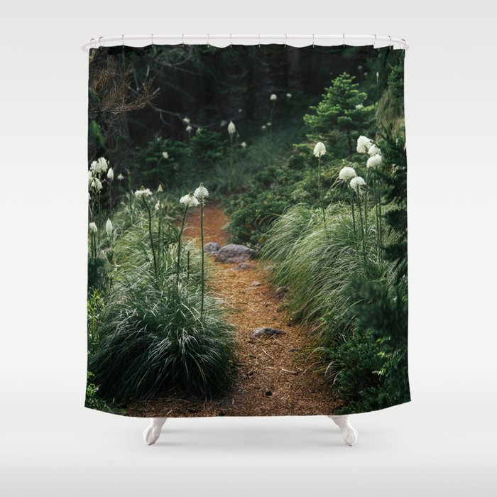 Bear Grass Trail Shower Curtain Gallery Image 1