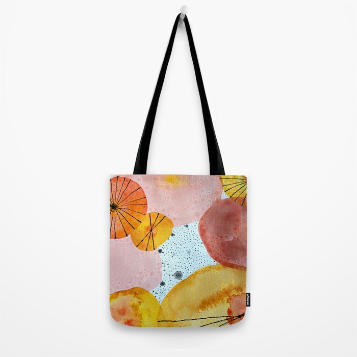 Moments of Happiness Surrounded Her Like Sunshine Tote Bag Gallery Image 2