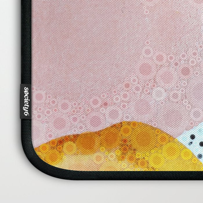 Moments of Happiness Surrounded Her Like Sunshine Laptop Sleeve Gallery Image 3