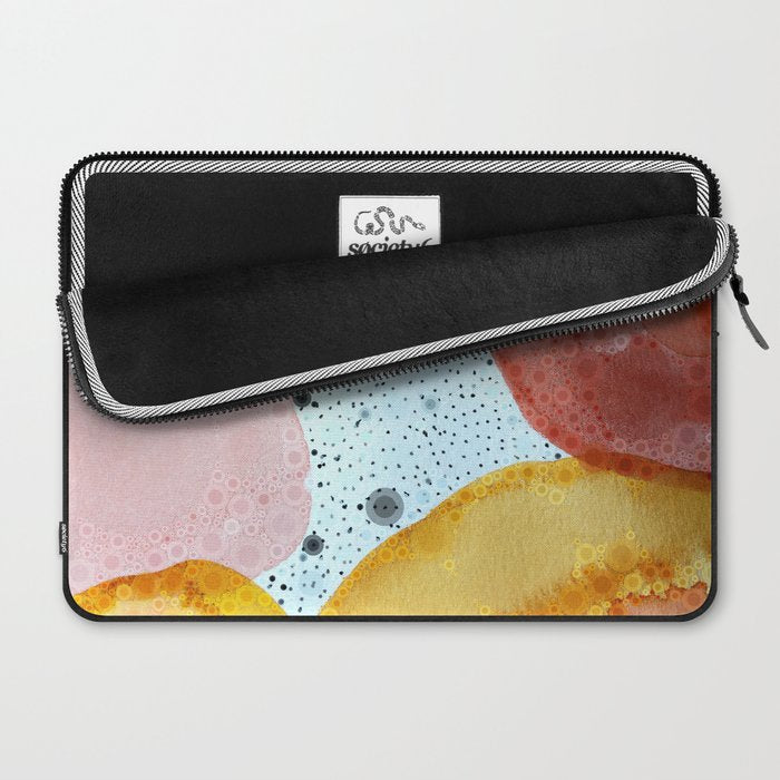 Moments of Happiness Surrounded Her Like Sunshine Laptop Sleeve Gallery Image 2
