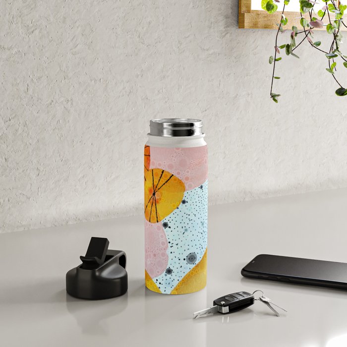 Moments of Happiness Surrounded Her Like Sunshine Water Bottle Gallery Image 4