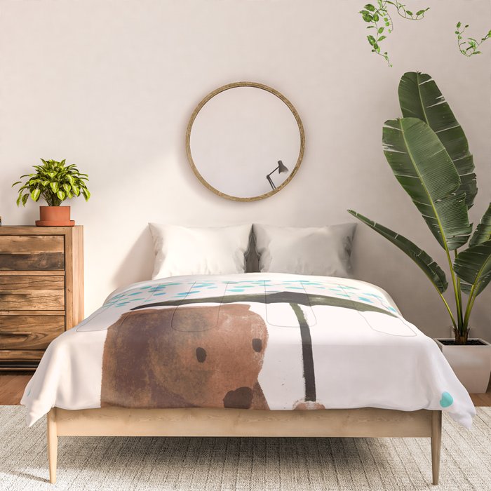 Rain rain go away Comforter Gallery Image 3