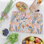 Colorful Jungle Garden Cutting Board Gallery Image 2
