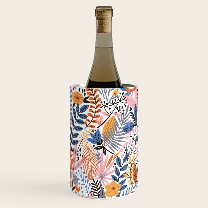 Colorful Jungle Garden Wine Chiller Gallery Image 2