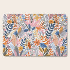 Colorful Jungle Garden Cutting Board Gallery Image 1