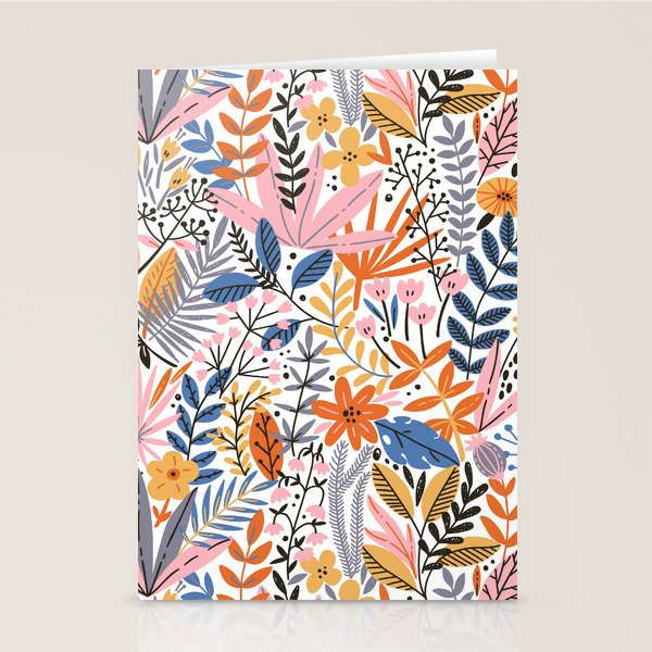 Colorful Jungle Garden Stationery Card Gallery Image 2