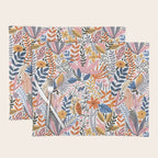 Colorful Jungle Garden Placemat Gallery Image 1