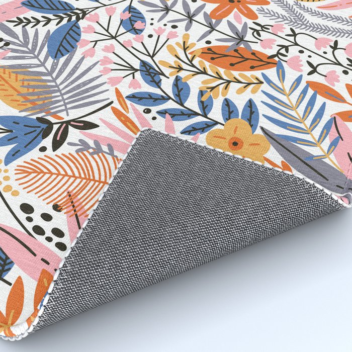 Colorful Jungle Garden Rug Gallery Image 4
