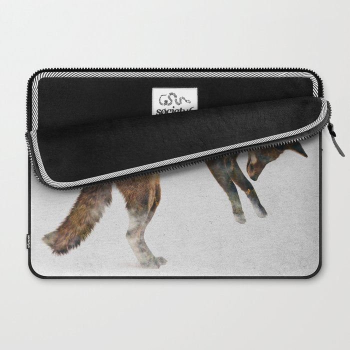 Jumping Fox Laptop Sleeve Gallery Image 2