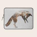 Jumping Fox Laptop Sleeve Gallery Image 1