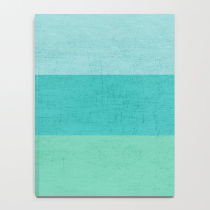 three stripes - teal Notebook Gallery Image 4