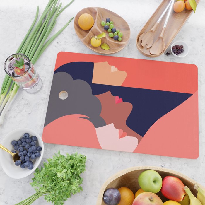 Together, we can  #girlpower Cutting Board Gallery Image 2
