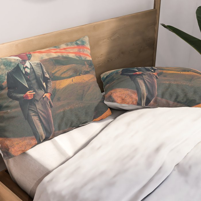 We are Watching You for Your Own Safety Pillow Sham Gallery Image 2