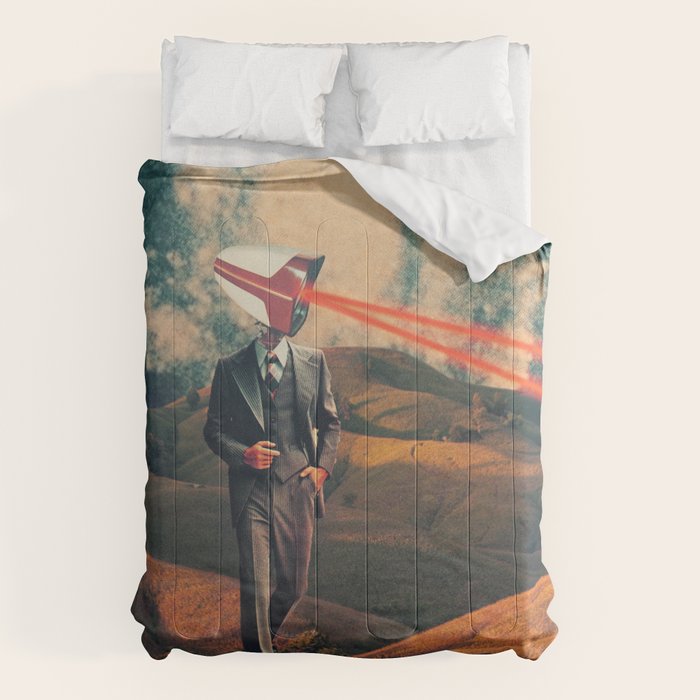 We are Watching You for Your Own Safety Comforter Gallery Image 6