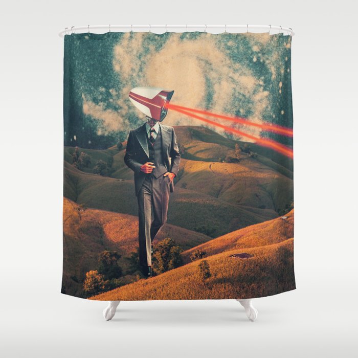 We are Watching You for Your Own Safety Shower Curtain Gallery Image 1