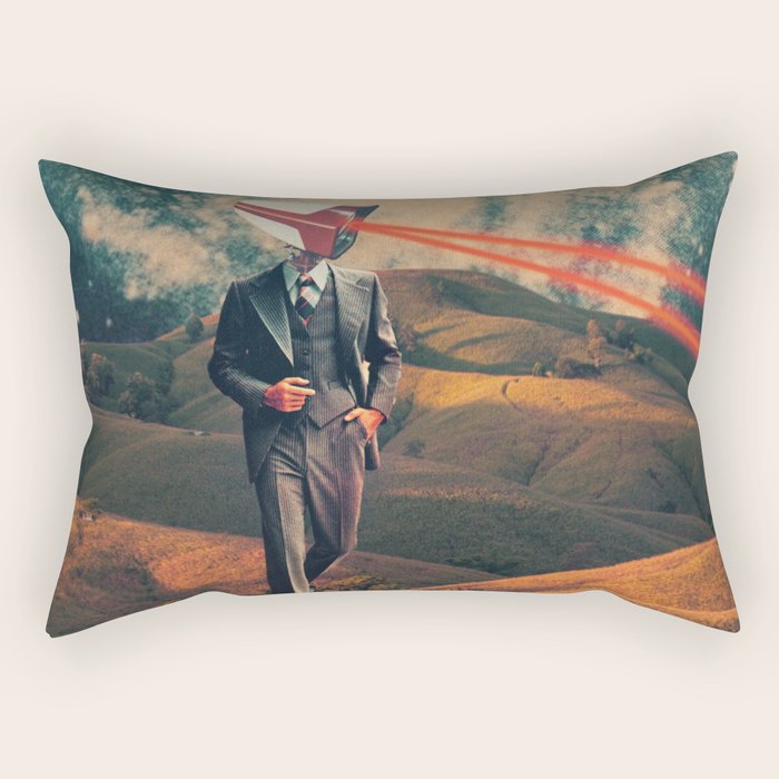 We are Watching You for Your Own Safety Rectangular Pillow Gallery Image 1