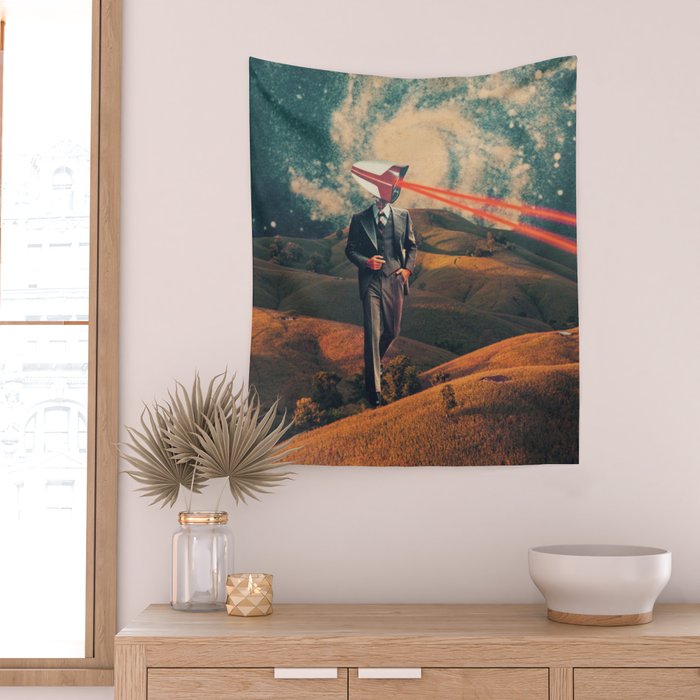 We are Watching You for Your Own Safety Wall Tapestry Gallery Image 2