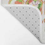The Toast Club: Brunch Art Bath Mat Gallery Image 2