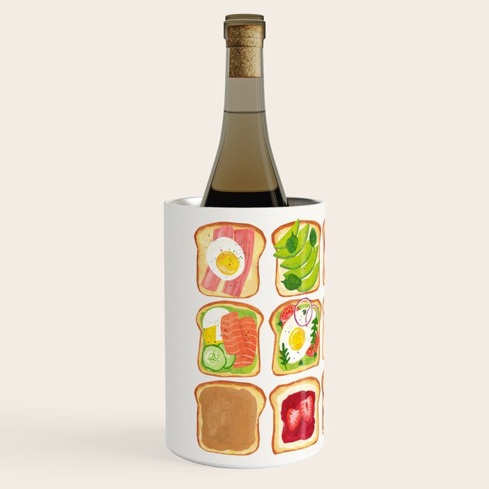 The Toast Club: Brunch Art Wine Chiller Gallery Image 2