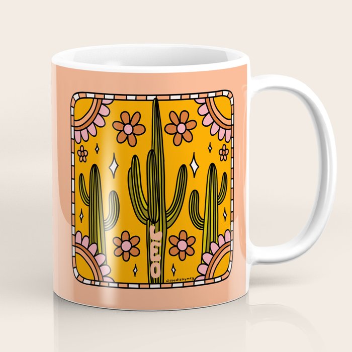 Leo Cactus Coffee Mug Gallery Image 1
