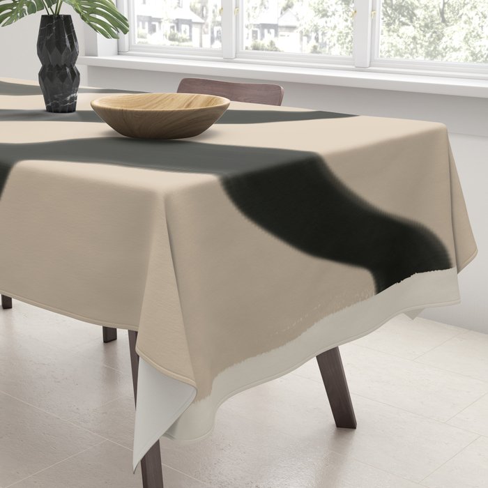 Minimal abstract line Tablecloth Gallery Image 3