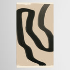 Minimal abstract line Tablecloth Gallery Image 2