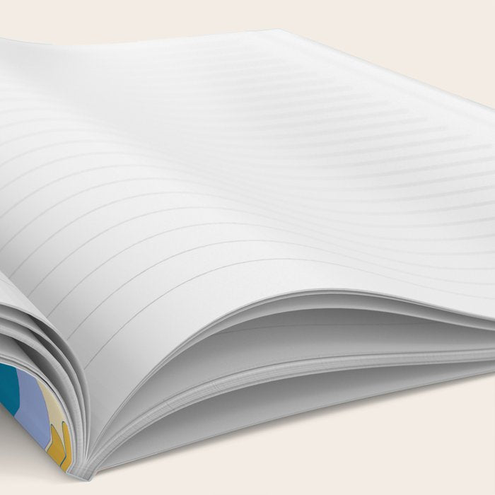 Colorful wavy checkerboard Notebook Gallery Image 2