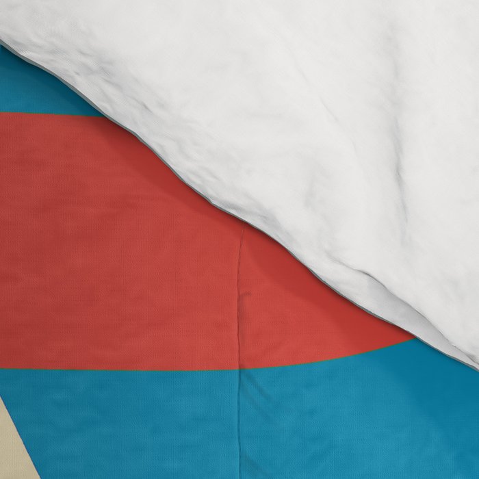 Colorful wavy checkerboard Comforter Gallery Image 4