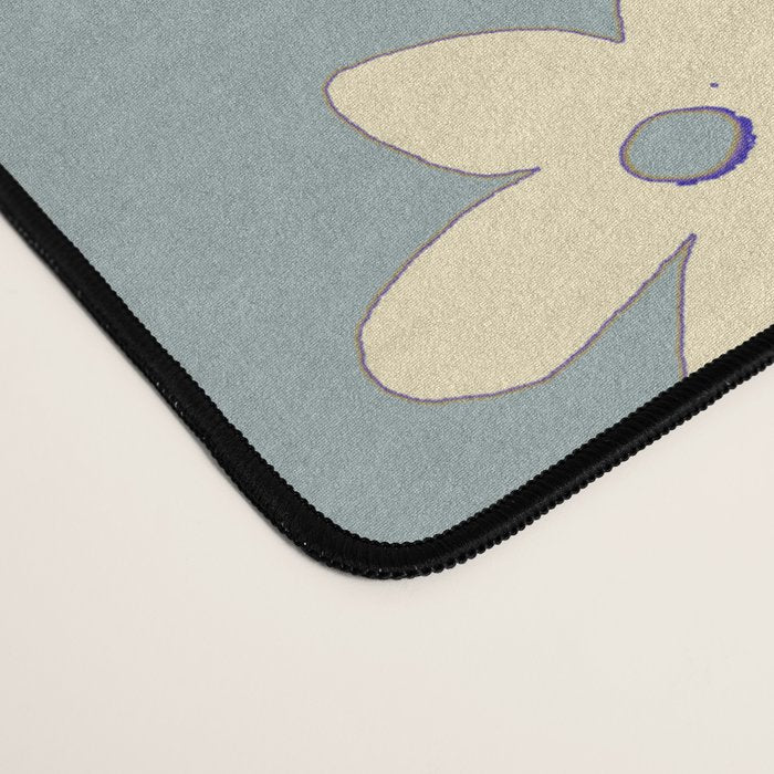 Colorful wavy checkerboard Desk Mat Gallery Image 4