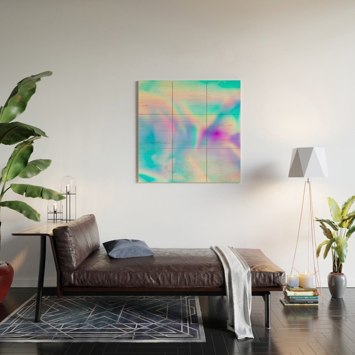 Iridescence Wood Wall Art Gallery Image 2
