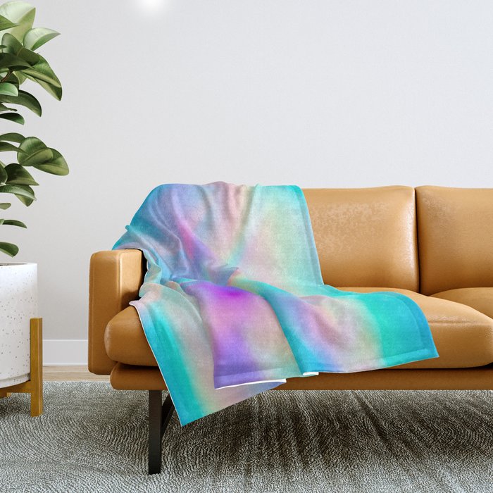 Iridescence Throw Blanket Gallery Image 1