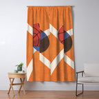 BALLS / Basketball - indoor I Window Curtain Gallery Image 5