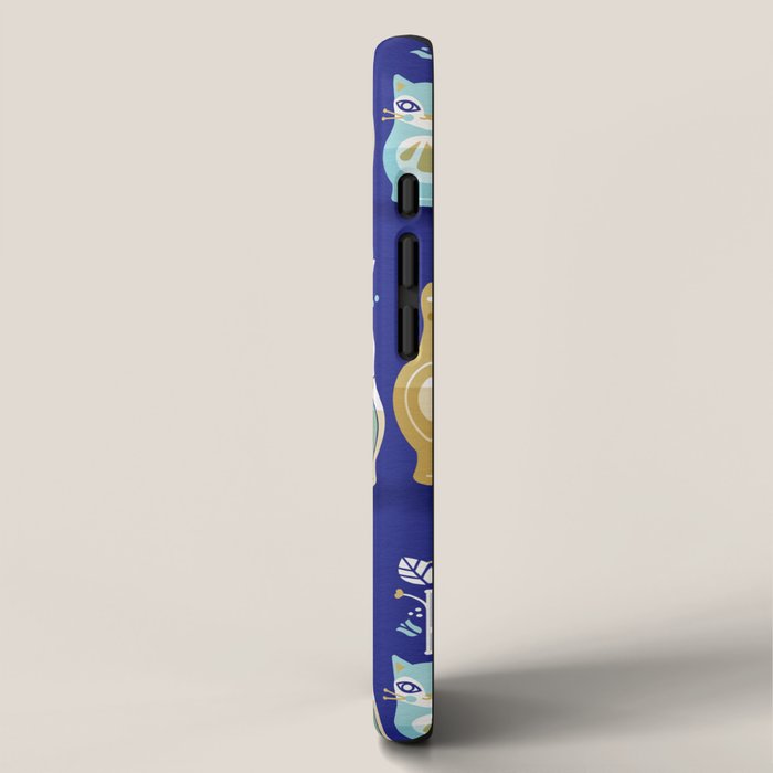 Russian Nesting Dolls - Navy iPhone Case Gallery Image 2
