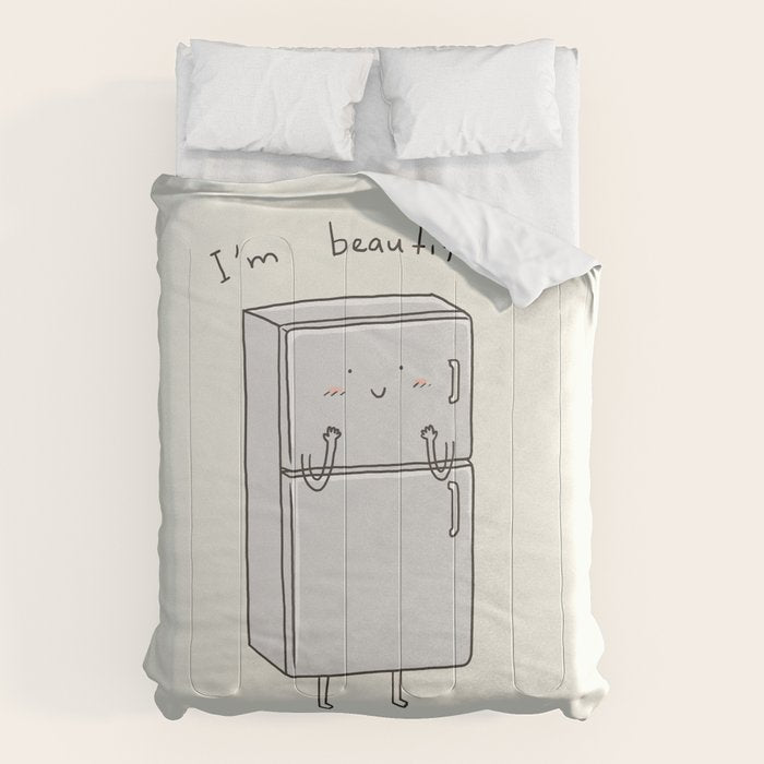 I'm Beautiful Inside Comforter Gallery Image 1