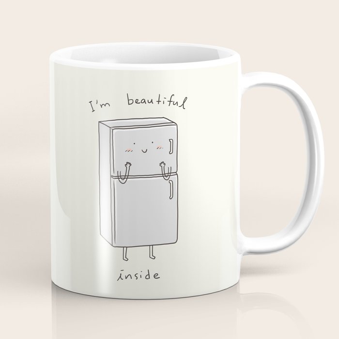 I'm Beautiful Inside Coffee Mug Gallery Image 1