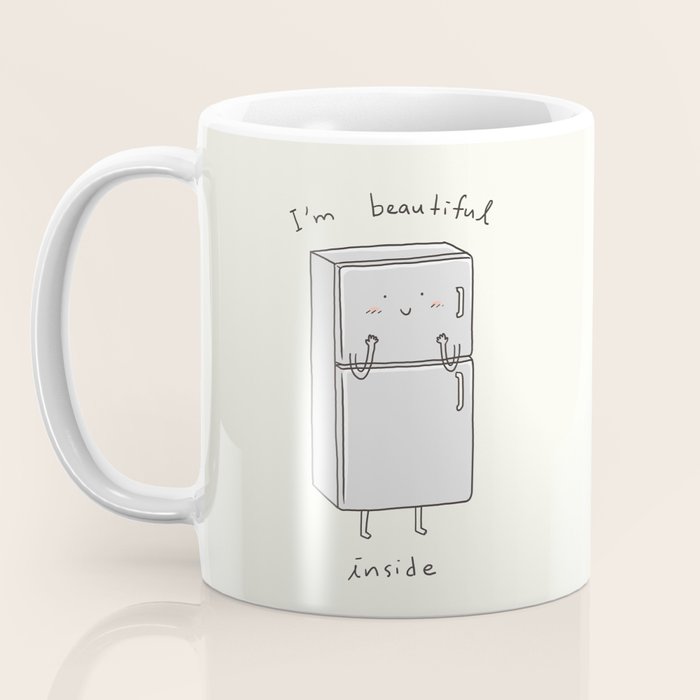 I'm Beautiful Inside Coffee Mug Gallery Image 3
