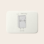 I'm Beautiful Inside Bath Mat Gallery Image 1