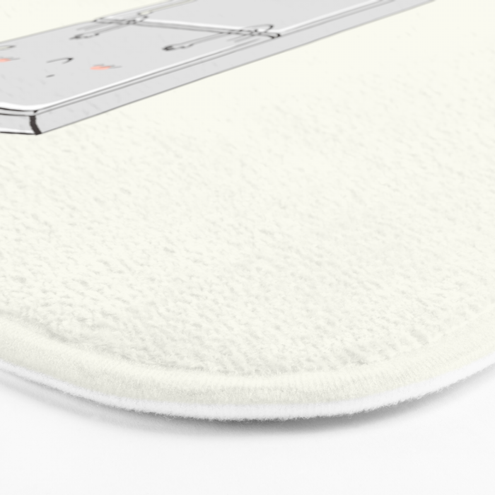 I'm Beautiful Inside Bath Mat Gallery Image 3