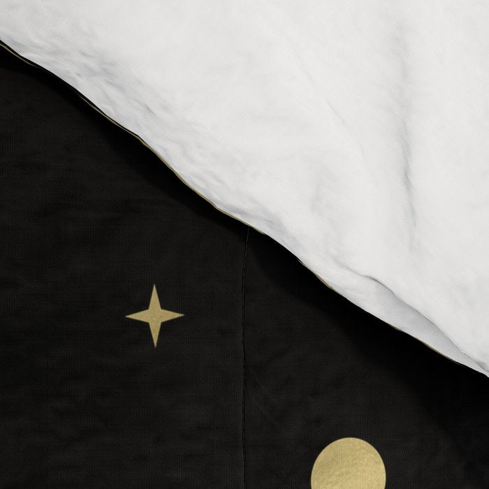The Moon or La Lune Gold Edition Comforter Gallery Image 4
