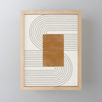 Modern Neo RETRO  Mini Art Print Gallery Image 1